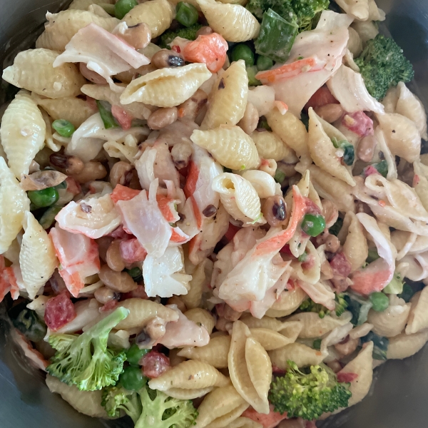 Seafood Pea-Asta Salad