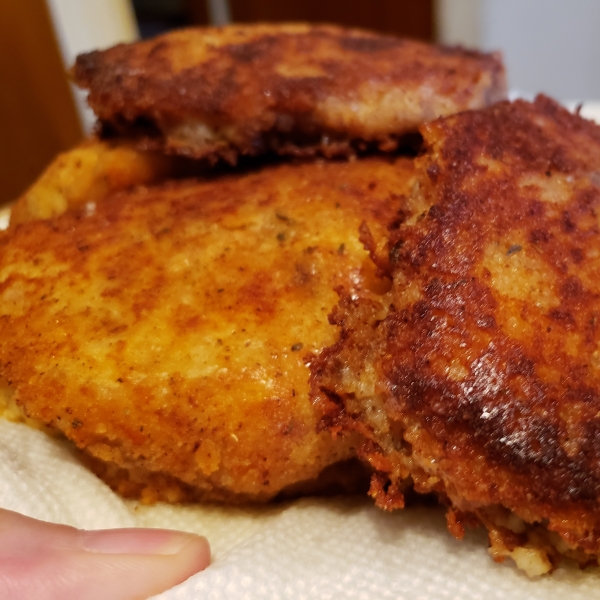 Leftover Mashed Potato Pancakes