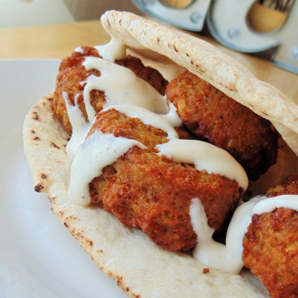 Chickpea Falafel Burgers