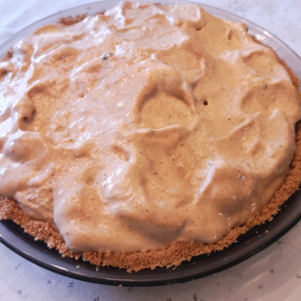 Pumpkin Ice Cream Pie