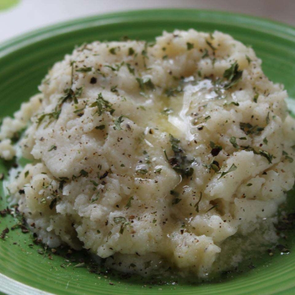 Buttermilk Smashed Potatoes