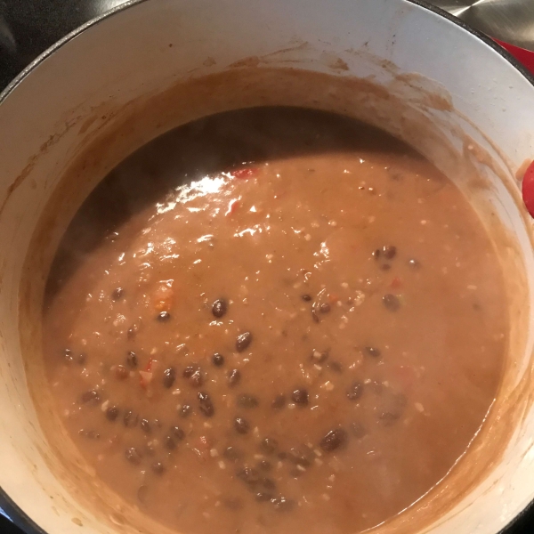 Fast and Delicious Black Bean Soup