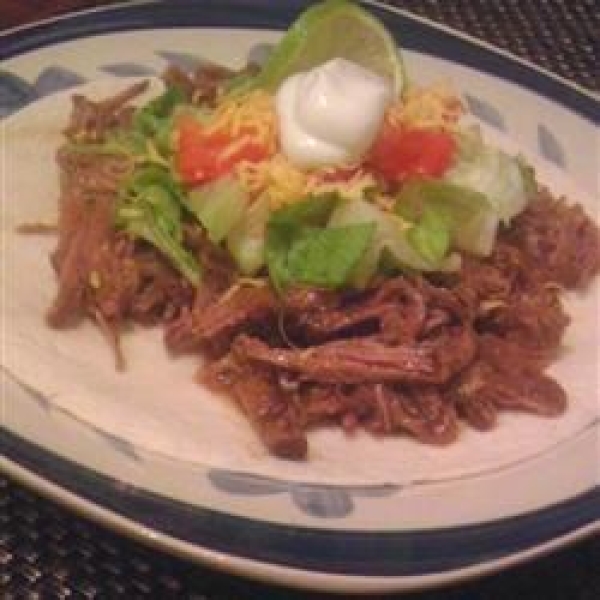 Green Chile Beef Tacos