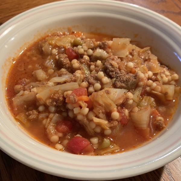 Instant Pot® Cabbage and Turkey Soup