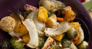 Seasoned Roasted Root Vegetables