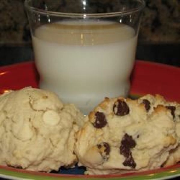 Raspberry Chocolate Cookies