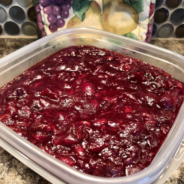 Instant Pot Cherry-Orange Cranberry Sauce