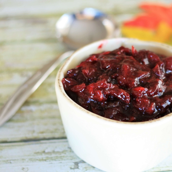 Instant Pot Cherry-Orange Cranberry Sauce