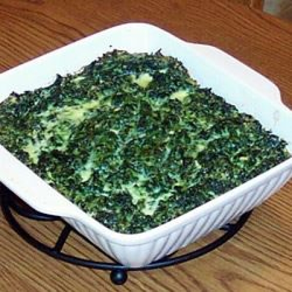 Easy Spinach Souffle