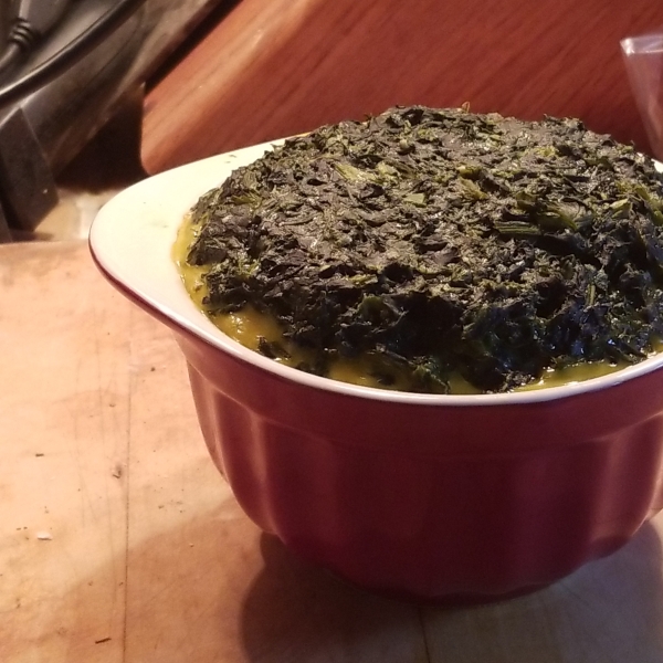 Easy Spinach Souffle