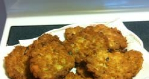 Caribbean-Style Fried Salmon Fritters