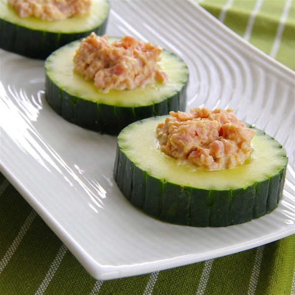 Ham Cucumber Cups