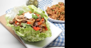 Fajita Lettuce Cups