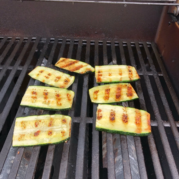 Easy Grilled Zucchini