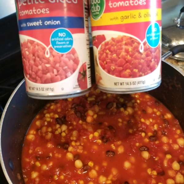 Quick Veggie Chili