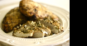 Grilled Pesto-Marinated Chicken