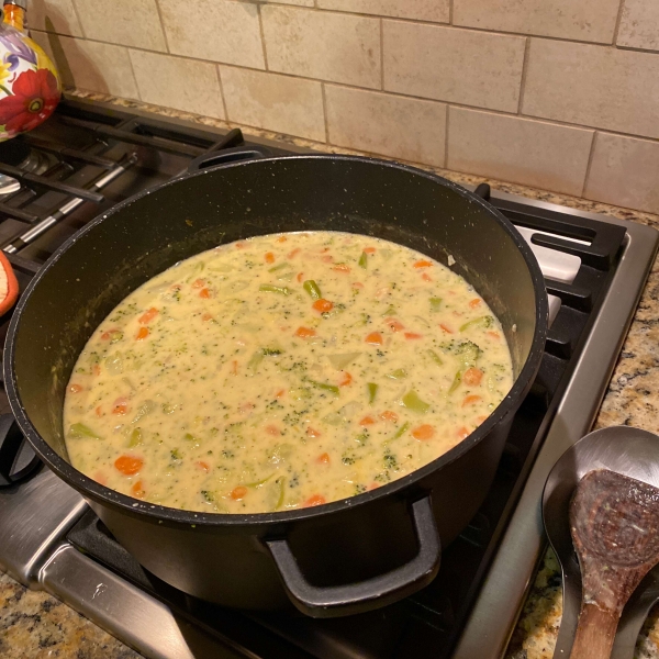 Mom's Broccoli Cheese Soup