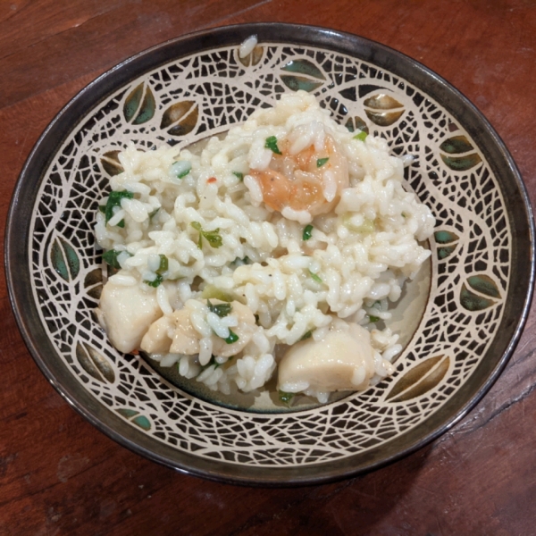 Italian Shrimp and Scallop Risotto