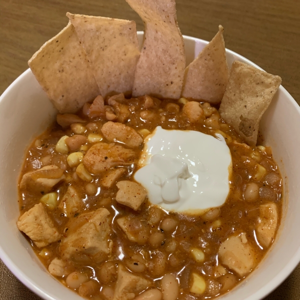 White Bean Chicken Breast Chili