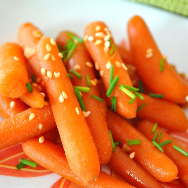 Glazed Carrots Asian Style