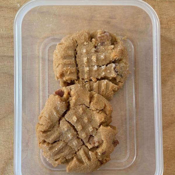 Peanut Butter Bacon Cookies