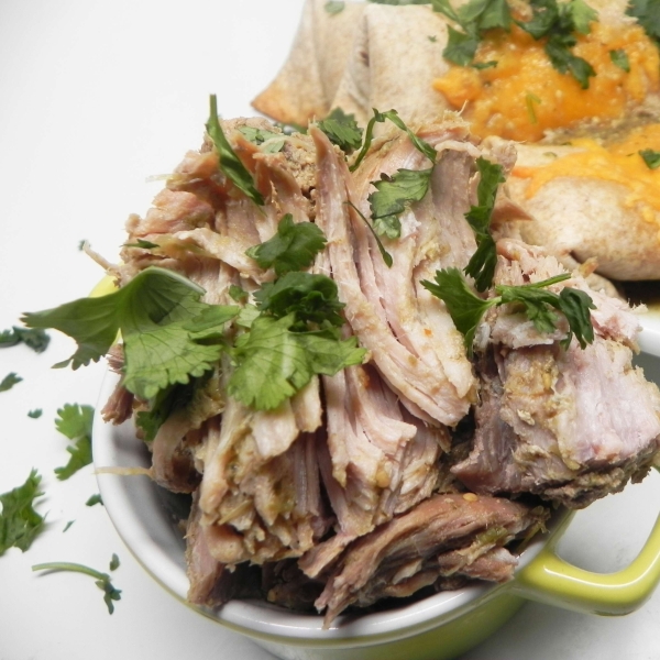 Tomatillo Pork Roast