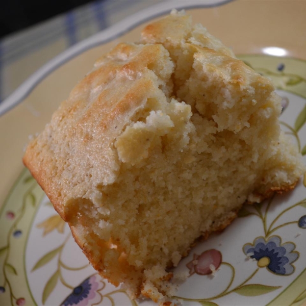 Cornbread Made with Coconut Oil