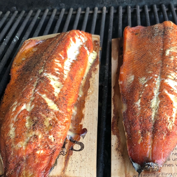 Alder Plank Smoked Salmon