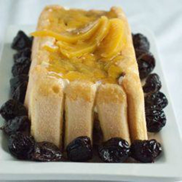 Pave de Pessego (Brazilian Peach Dessert)