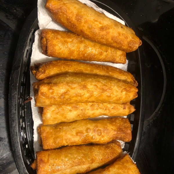 Mini Buffalo Chicken Egg Rolls