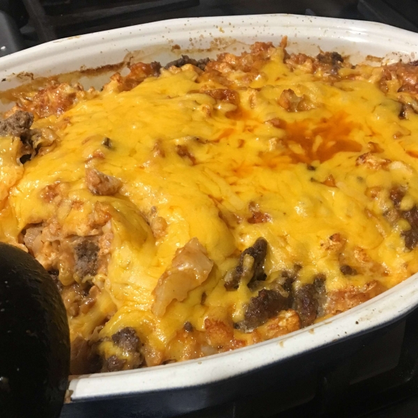 Keto Tex-Mex Ground Beef Casserole