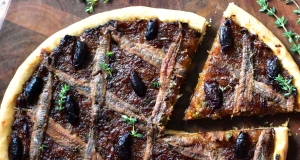 Pissaladiere (Onion, Olive, and Anchovy Pizza)