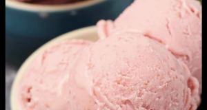 Fresh Fruit Ice Cream in a Baggie