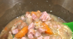 Creamy Ham and Bean Soup (Gluten Free)