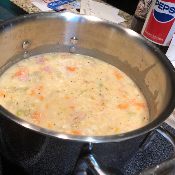 Creamy Ham and Bean Soup (Gluten Free)