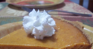 Pumpkin Cheese Pie with Condensed Milk