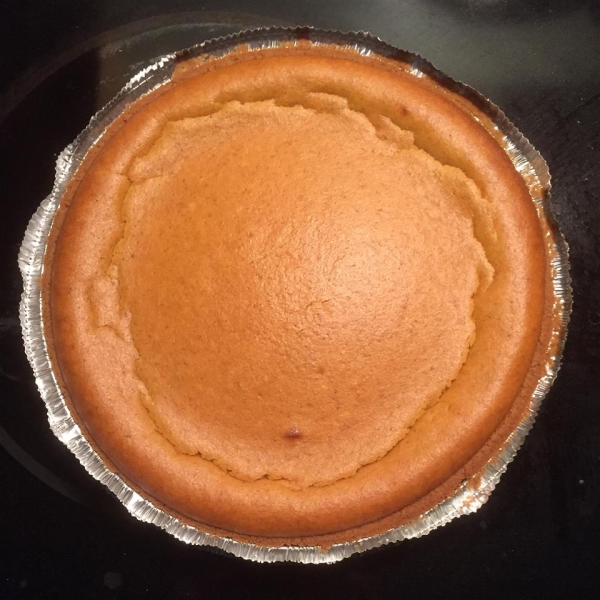 Pumpkin Cheese Pie with Condensed Milk