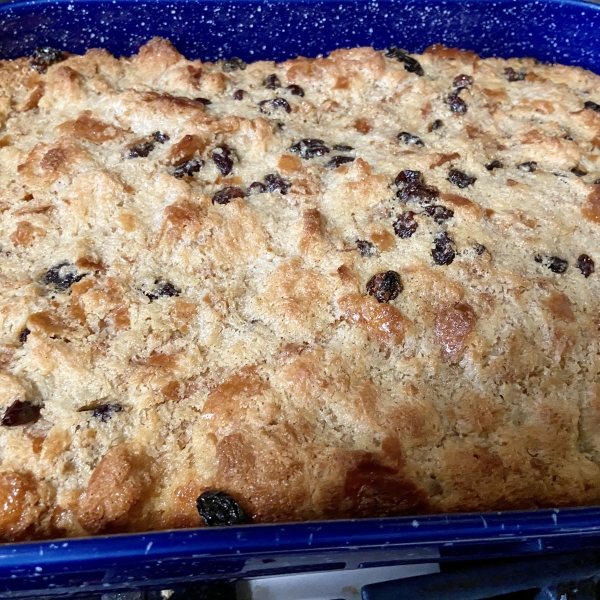 Best Bread Pudding with Vanilla Sauce