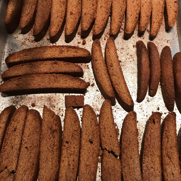 Gingerbread Biscotti