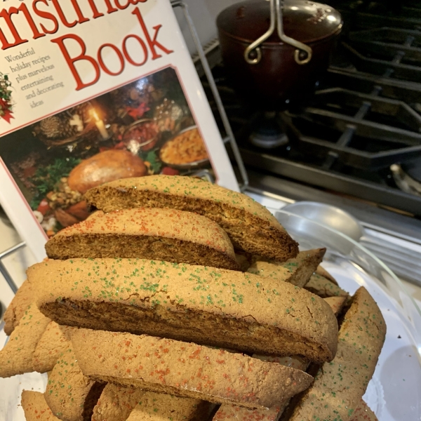 Gingerbread Biscotti