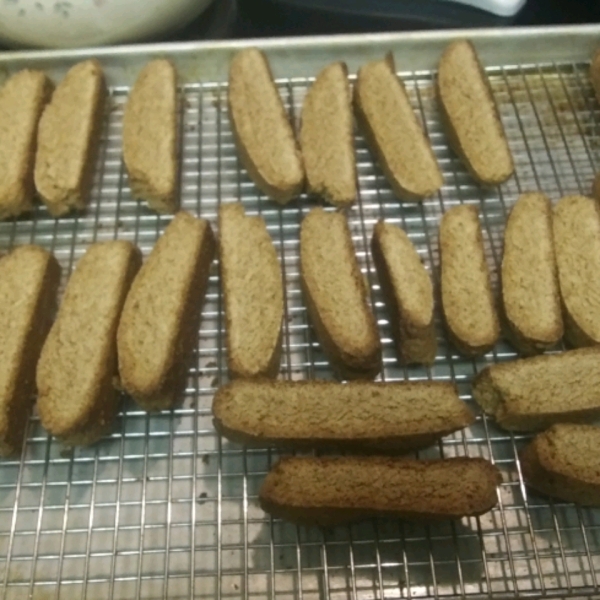 Gingerbread Biscotti