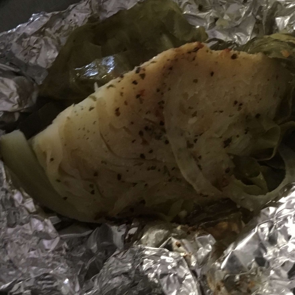 FoilWrapped Cabbage recipe Easy Cook Find