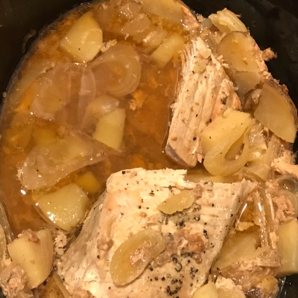 Tangy Slow Cooker Pork Roast