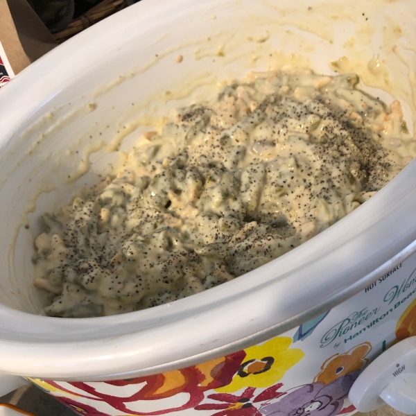 Slow Cooker Green Bean Casserole