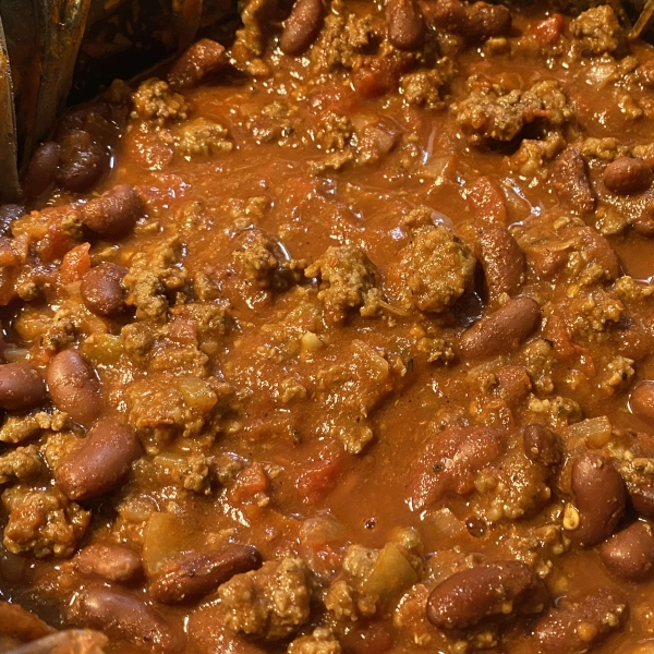Beef, Bean, and Beer Chili