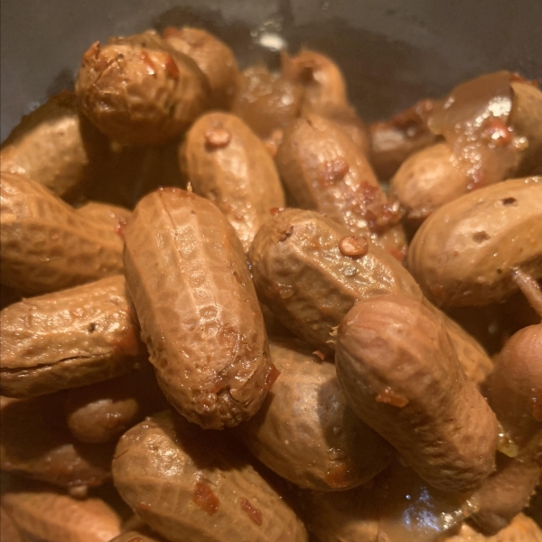 Rachael's Superheated Cajun Boiled Peanuts