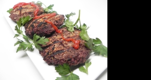 Rosemary-Crusted Oxtail Burger