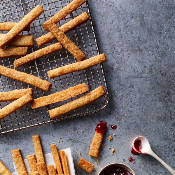 Air Fryer Shortbread Cookie Fries