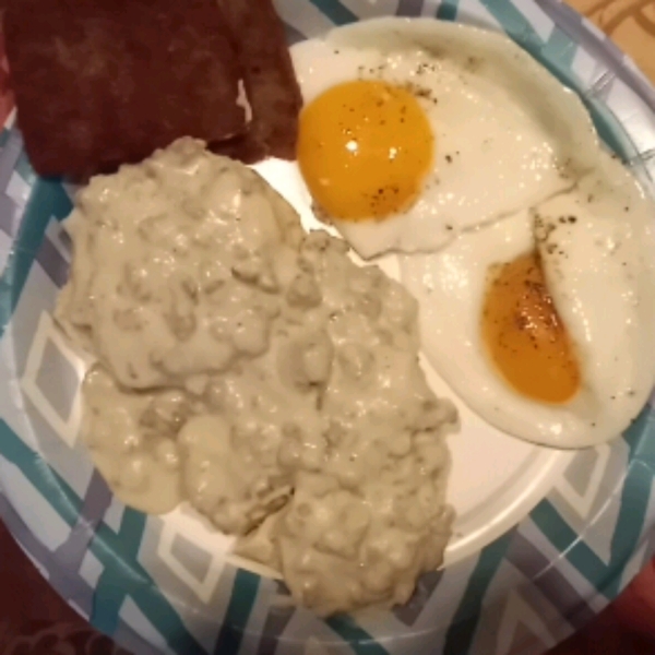 Sausage Biscuits and Gravy