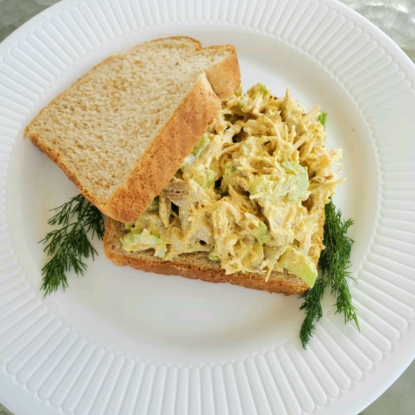 Curried Chicken Salad with Greek Yogurt